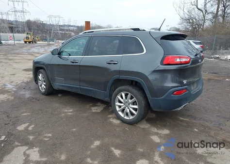 2015 Jeep Cherokee Limited from USA, damaged, VIN 1C4PJLDS7FW738103